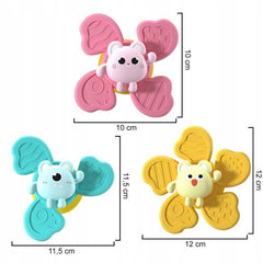 Set 3 jucarii interactive, model "FIDGET SPINNER J001" pentru copii sau bebelusi