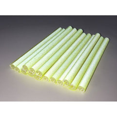 Set 12 ornamente din material reflectorizant pentru spite bicicleta, culoare galben