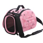 Geanta de transport pentru caine sau pisica marime L culoare Roz AG644S