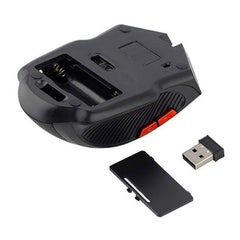 Mouse Optic Gaming Wireless, 1600 DPI, culoare Silver