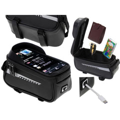 Suport Telefon IMPERMEABIL tip Geanta, montaj pe Motocicleta sau Bicicleta