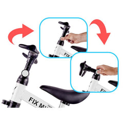 Tricicleta TRIKE FIX MINI, 3in1 adaptabila, culoare Alba